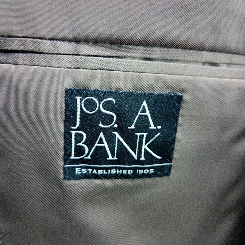 Jos A Bank 41R Suit Blazer Sports Coat Multi Color